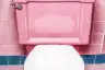 粉红色厕所