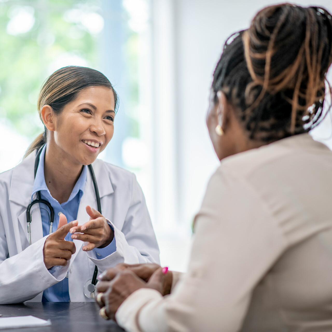 医生和病人说话