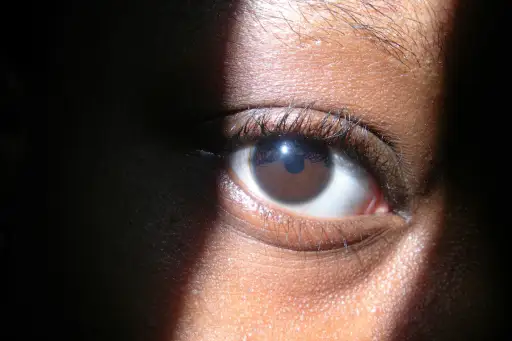 非裔美国人的眼睛