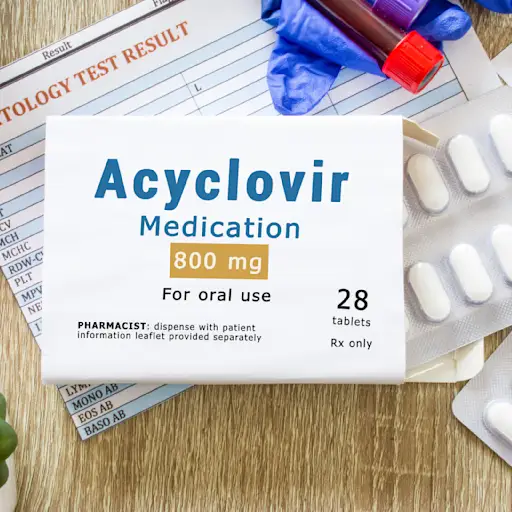 Acyclovir.