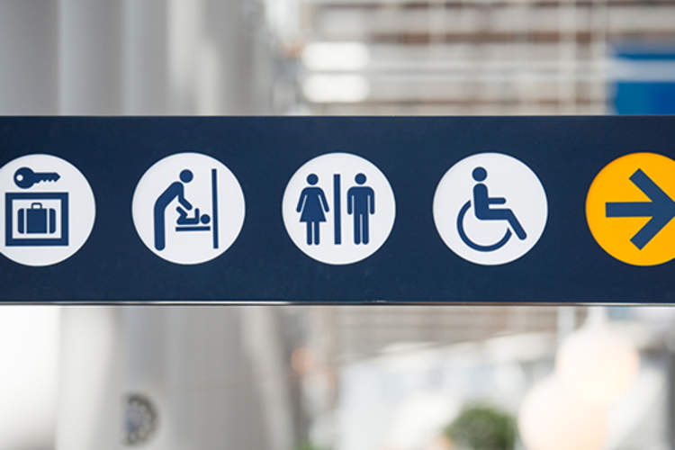 登录机场航站楼。