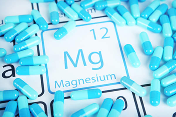 上的元件的元素周期表镁补充剂。