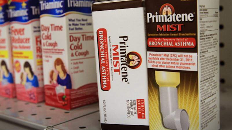 Primatene雾。