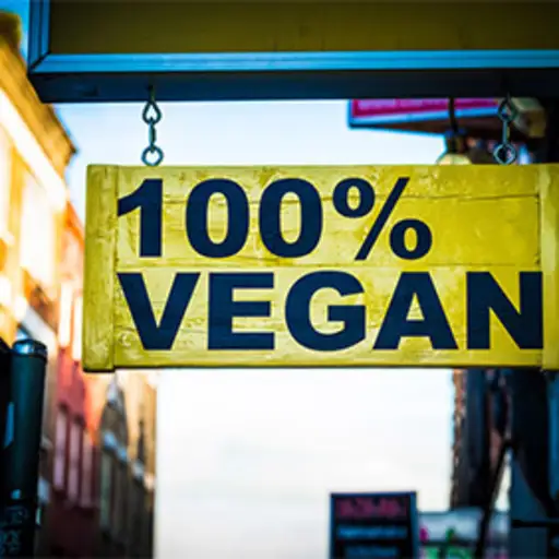 100%素食符号。