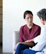 talking to doctor