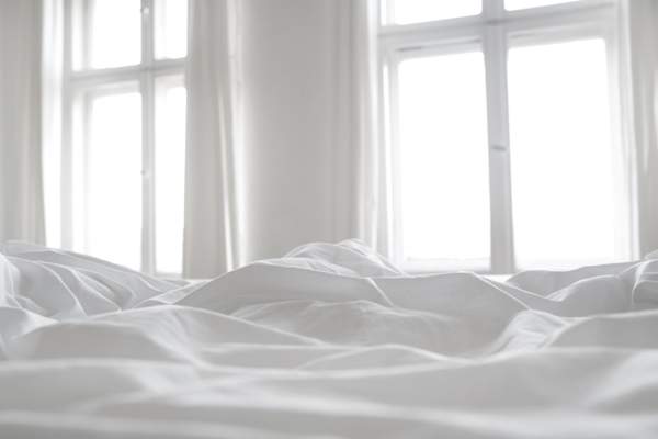 白色的床单