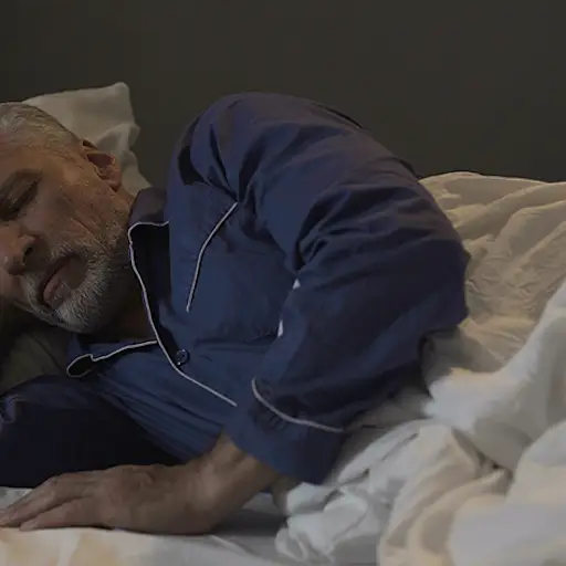 高级的人睡觉。