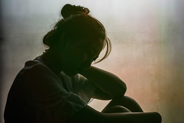 女人的感觉分离。