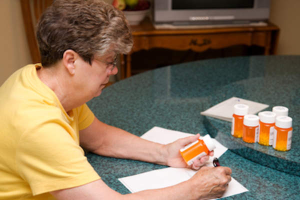 女人创造的药片需要与需要一天的时间对准的饭菜和液体采取什么样的一个简单的列表。