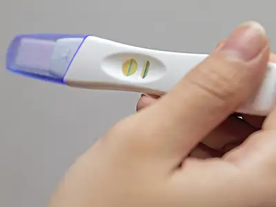 怀孕测试。