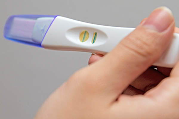 怀孕测试。