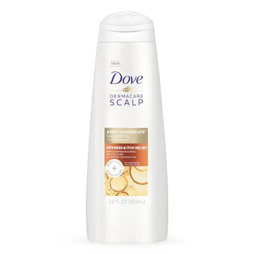 多芬皮肤护理头皮干燥和瘙痒缓解抗头皮屑洗发水