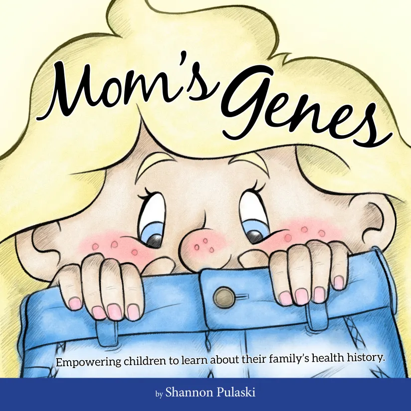 妈妈的基因书封面。