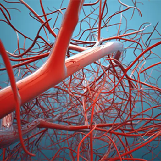 Veins and blood vessels.