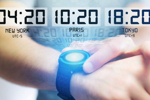 时差的概念,不同的时间,不同的城市。