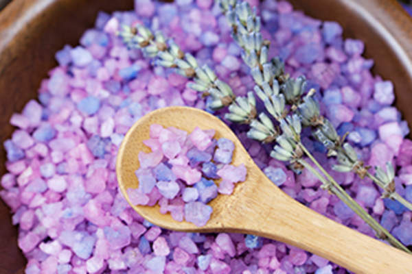 薰衣草浴盐。
