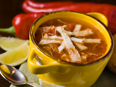墨西哥的玉米汤。