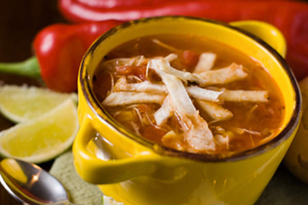 墨西哥的玉米汤。