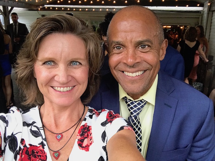 洛莉·安·金和丈夫。