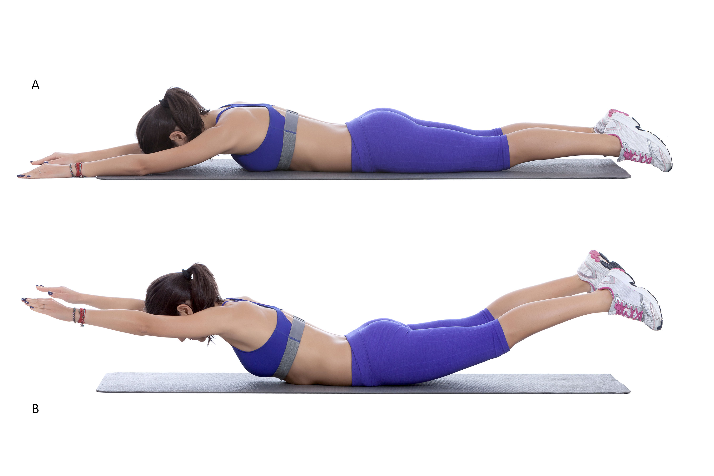 leg pull prone pilates – Recherche Google  Pilates, Exercise, Back fat  exercises at home