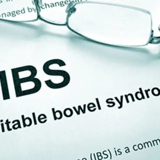 写在纸上的肠易激综合征。