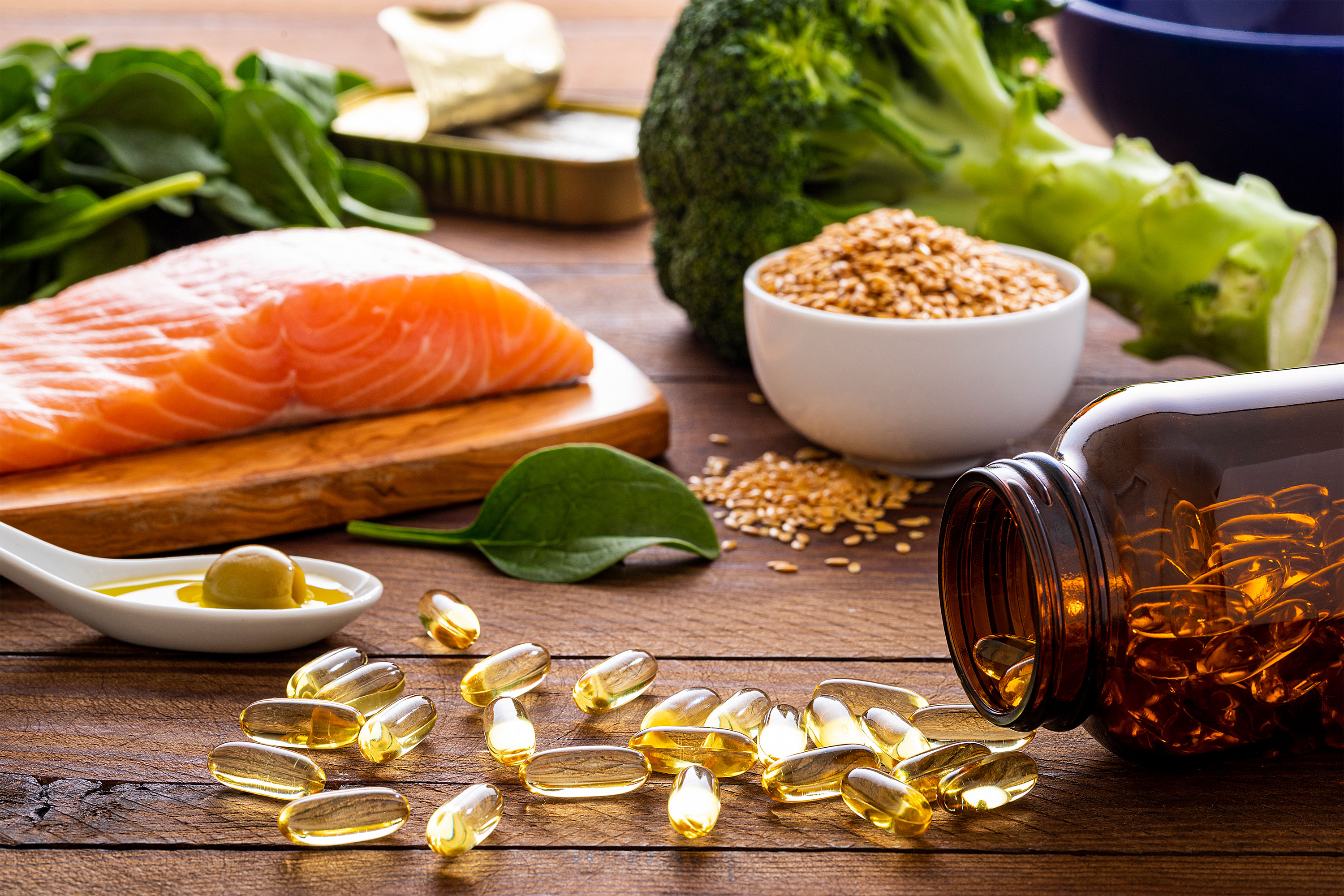 Lower cholesterol with omega- fatty acids