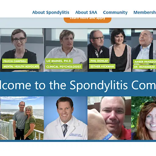 美国脊椎炎协会主页
