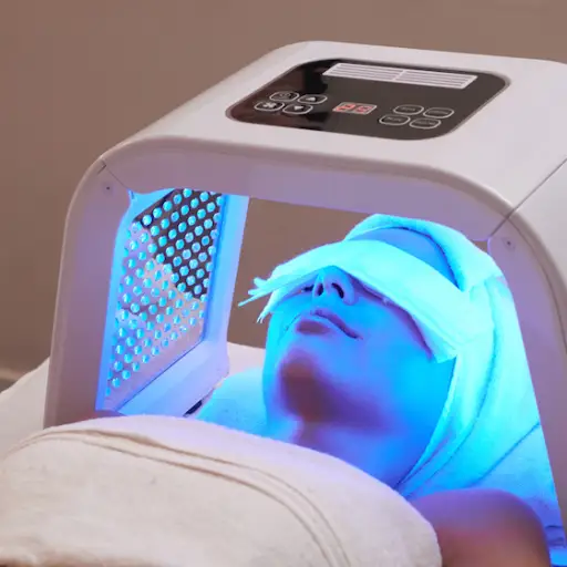 紫外线疗法在水疗中心。