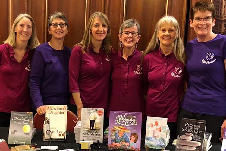 Alzheimers Authors showcasing their books.
