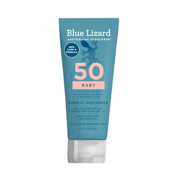 Blue Lizard Baby Mineral SPF 50 Sunscreen Lotion