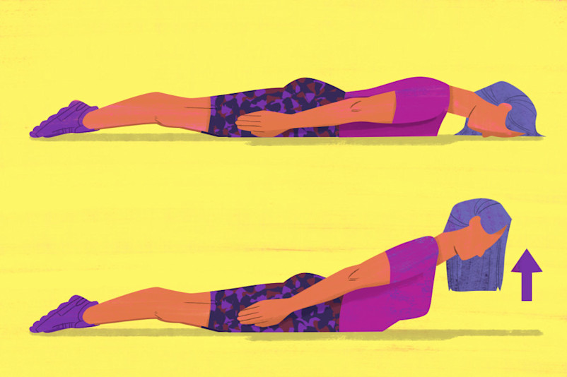 基本背部伸展伊洛