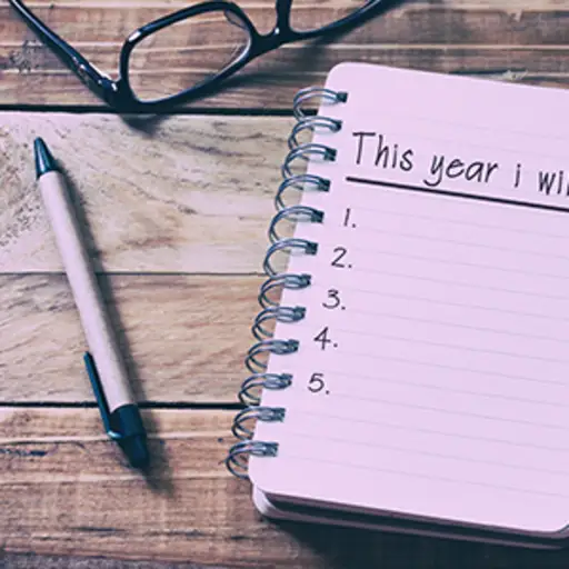 在笔记本的目标列表。