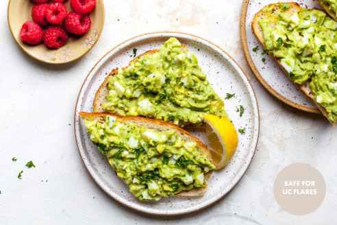 Best Avocado Egg Salad Toast - Cooking for Keeps