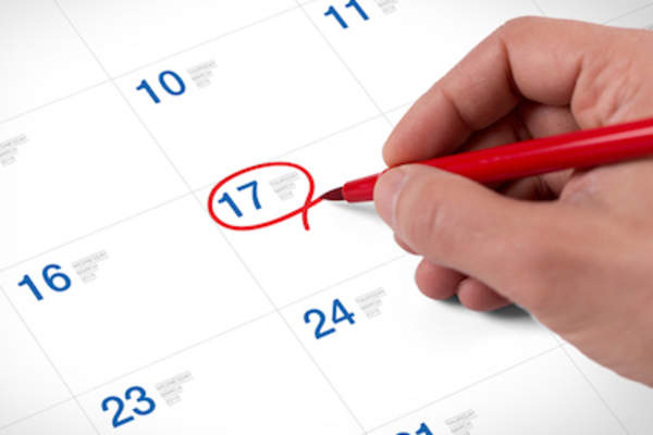 跟踪日历阶段。