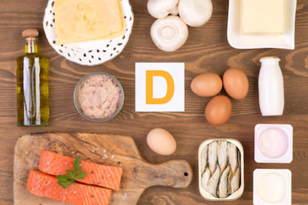 维生素d含量丰富的食物。