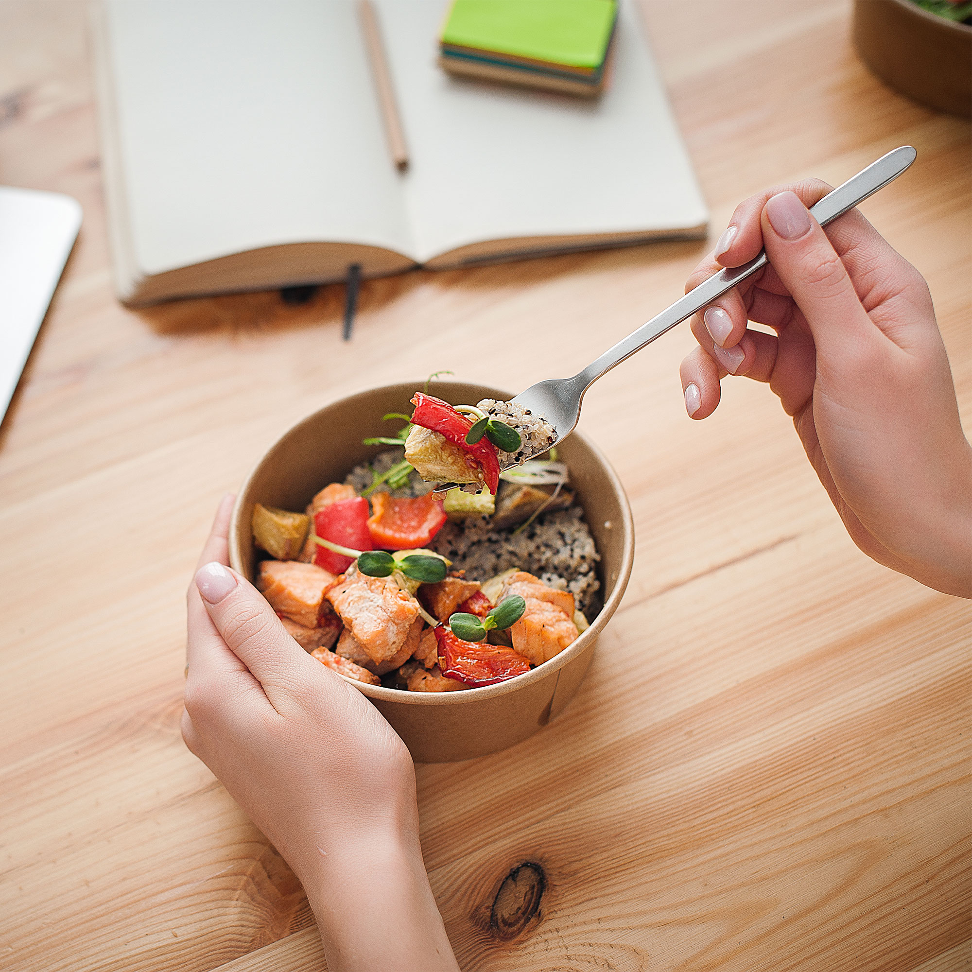 特端人吃健康午餐