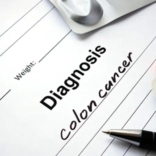 Colon cancer diagnosis.