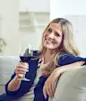 喝葡萄酒