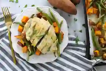 蜂蜜芥末薄板鸡