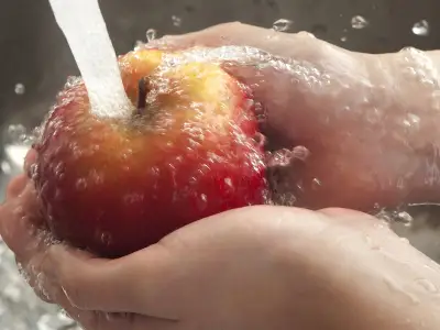 清洗水果