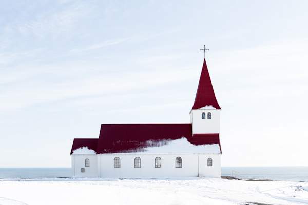 雪地里的教堂