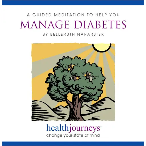 管理糖尿病引导冥想盘