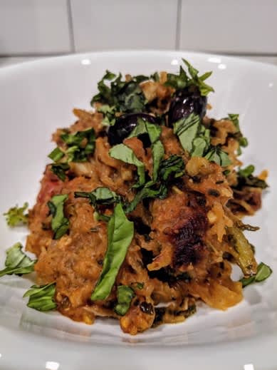 意粉壁球香草烤配方的成品。