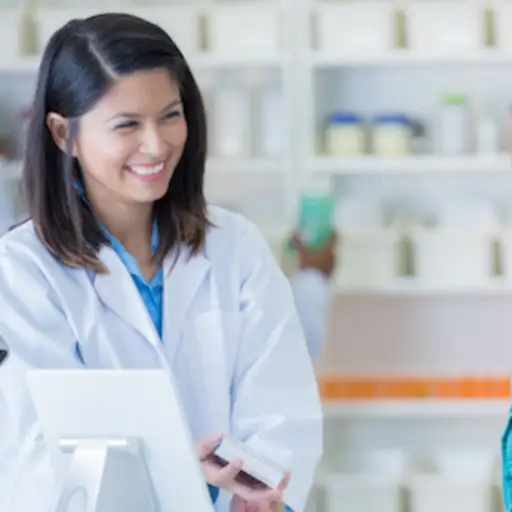 与药剂师讨论处方。