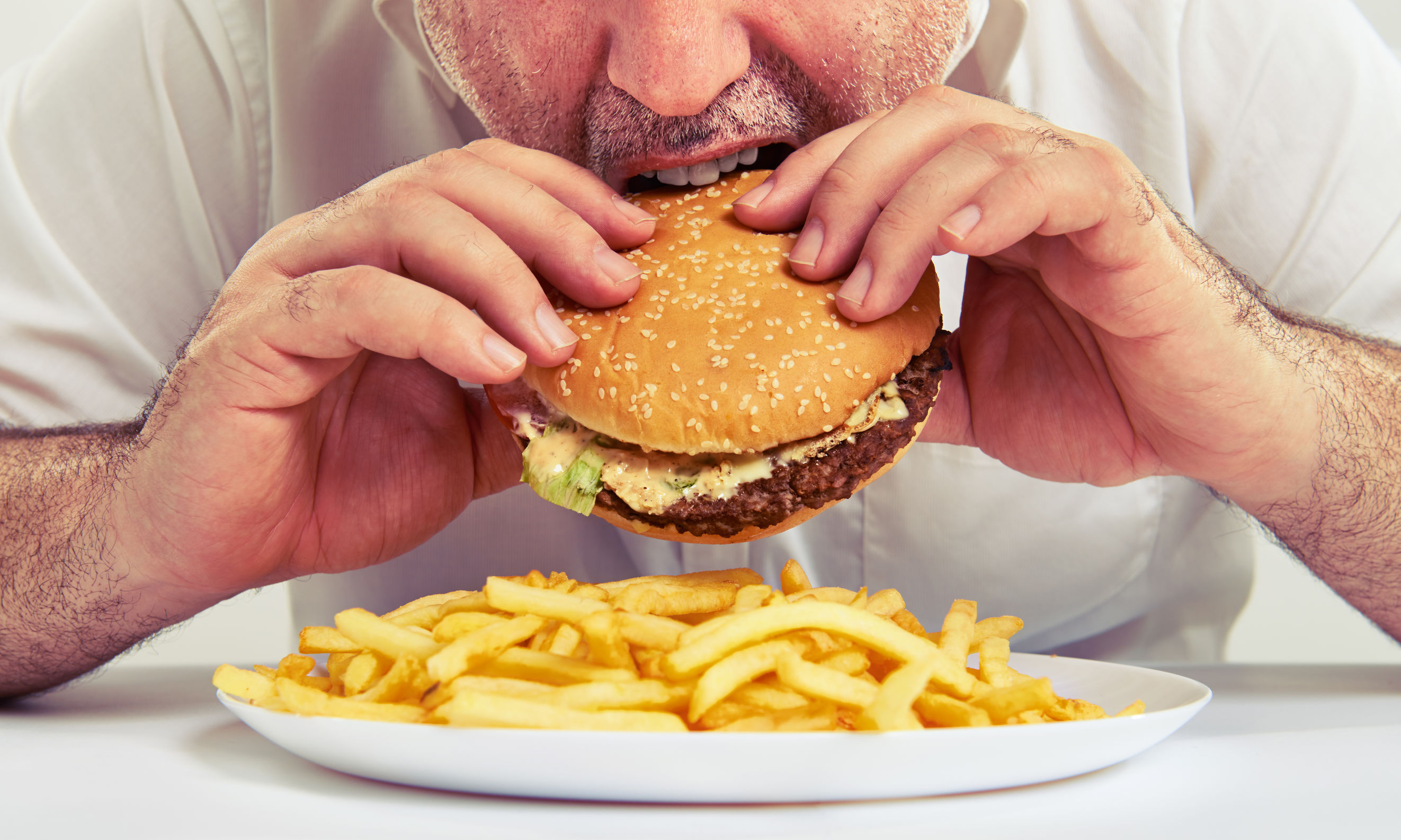 Stress may harm gut health as much as junk food