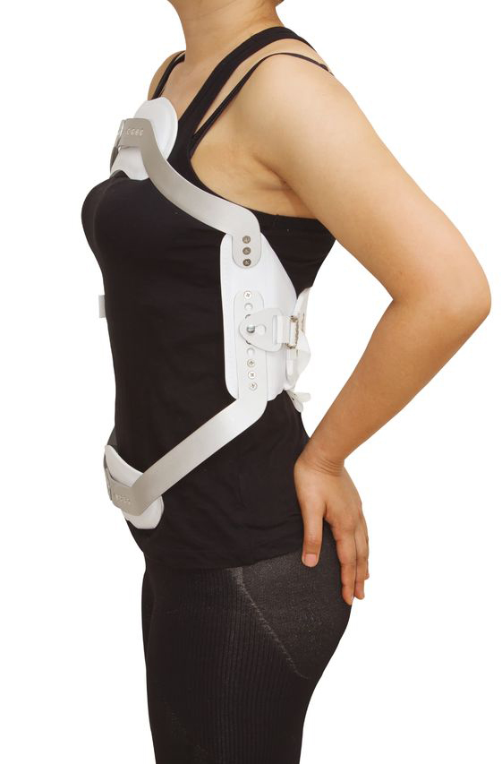 TLSO Thoracolumbar Fixed Spinal Brace, Lightweight Back Brace for