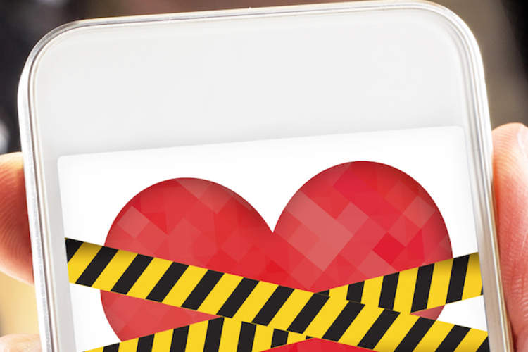 谨防网上约会。