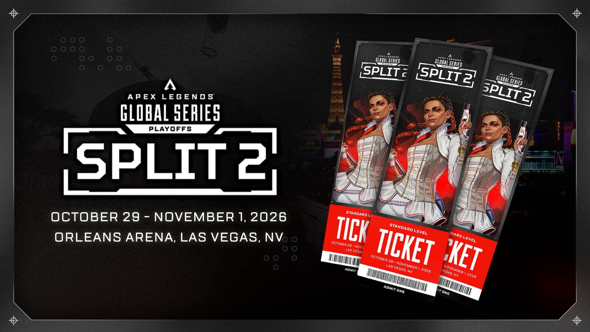 ALGS Split 2 Tickets On Sale Now — ALGS Year 6 | Apex Legends