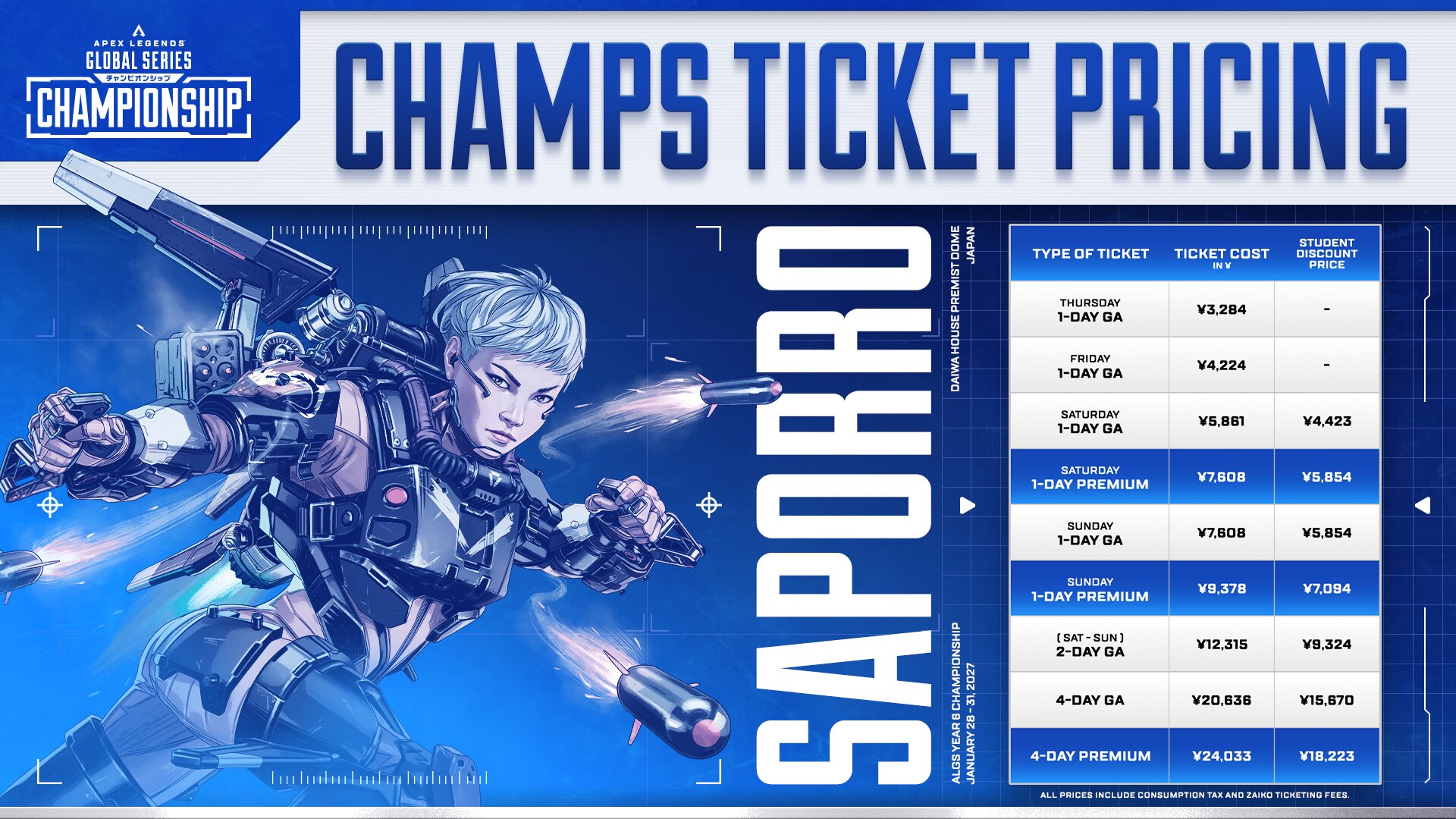 Year 6 Championship Tickets — ALGS Year 6 | Apex Legends Global Series