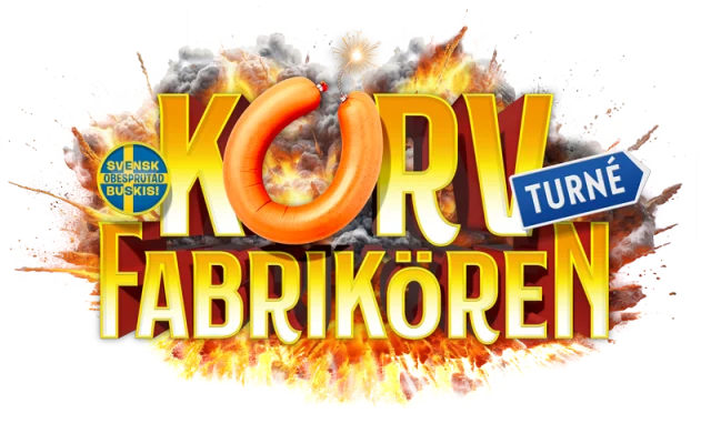 Korvfabrikören turné logotype